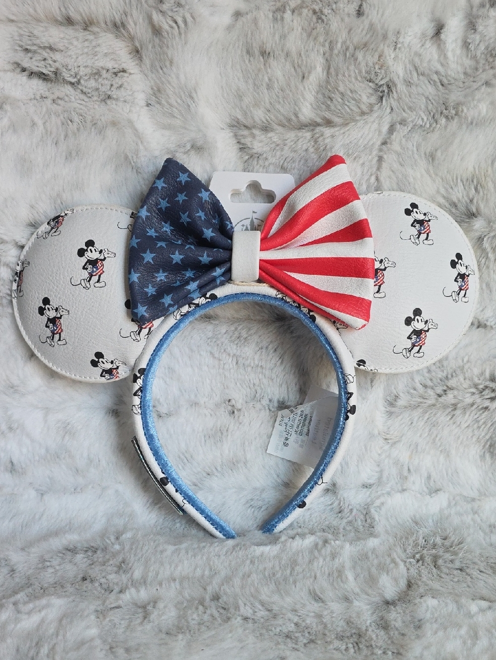 Mickey and Minnie Mouse Americana Loungefly Ears